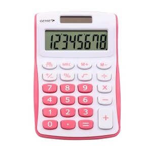 GENIE Taschenrechner 120 P 8-stellig                    pink