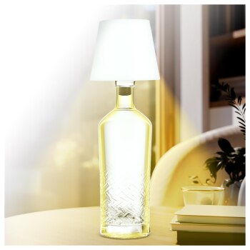 AddLiving LED Flaschenleuchte Weiss