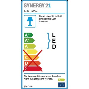 Synergy 21 LED light panel 620*620 40W WW/W 24V IP65