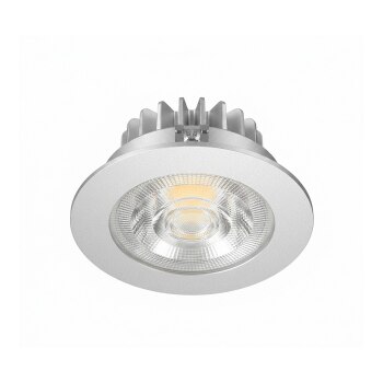 Synergy 21 LED Deckeneinbauspot Helios silber, rund, warmweiß