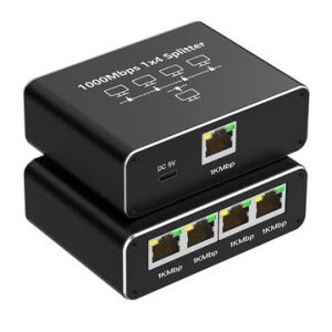 network splitter/switch 5 Port • 5x 1GbE •...