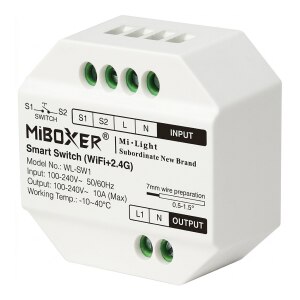 LED Wifi Smart Switch 10A WiFi+2,4G *Milight/Miboxer*