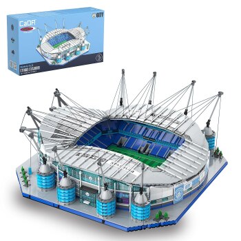 Jamara CaDA Etihad Stadion Manchester City FC 1:400 Bricks