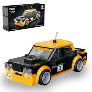 Jamara CaDA Fiat Abarth 131 1:24 schwarz Bricks