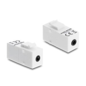 Keystone Modul Klinkenbuchse 3,5 mm 4 Pin zu...