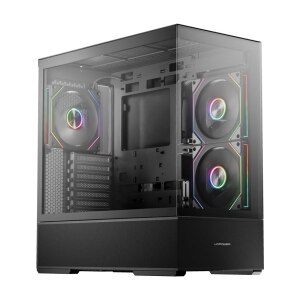 LC-Power Geh Midi ATX Gaming 812B - Onyx Vision -  o.N