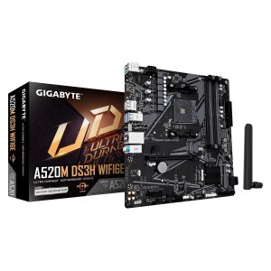 GIGABYTE A520M DS3H WIFI6E Mainboard –...