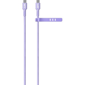 LAUT LINK USB-C to USB-C 1.5m 60 Watt purple