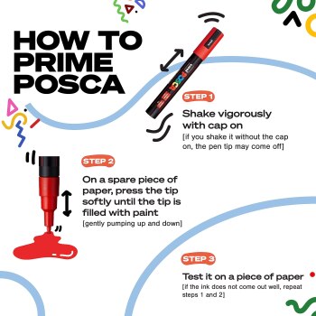 POSCA Marker UNI PC-1MR met.rot