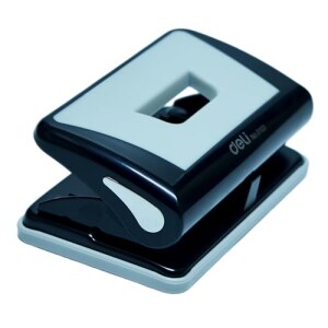 DELI Locher 8 Blatt schwarz