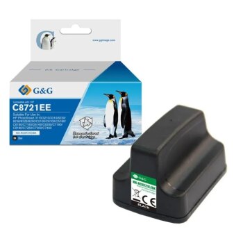 G&G Tintenpatrone kompatibel HP 363/ C8721EE XL-Schwarz