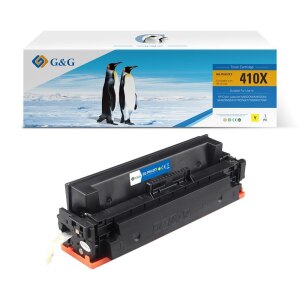 G&G XL-Toner kompatibel mit HP 410X/ CF412X