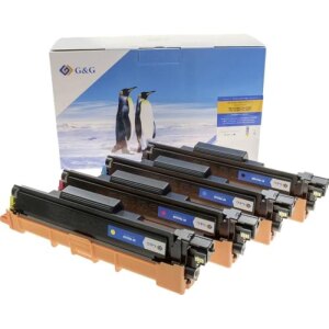 G&G Toner 4er Set für Brother TN-243 BK/C/M/Y...