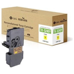G&G Reborn-Toner kompatibel mit Kyocera TK-5240Y