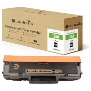 G&G Reborn-Toner kompatibel mit HP 106A / W1106A