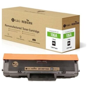 G&G Reborn-Toner kompatibel mit HP 106A / W1106A