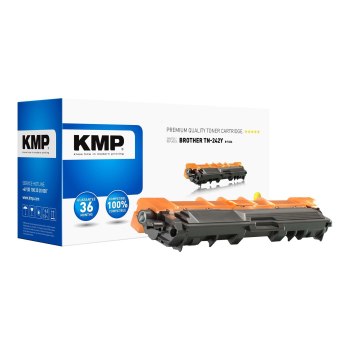 KMP B-T60A - Gelb - kompatibel - Tonerpatrone (Alternative zu: Brother TN242Y)