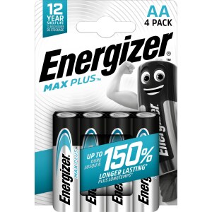 Energizer Batterie Max Plus LR6 Mignon AA Batterie 1,5V 4St