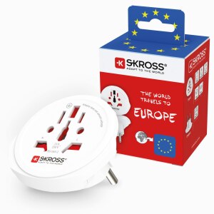 SKROSS Adapter World to Europe