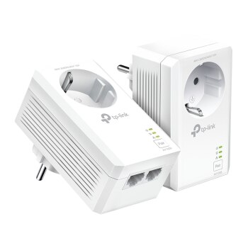 TP-Link TL-PA7027P KIT(EU) adattatore di rete PowerLine 1000 Mbit/s Collegamento ethernet LAN Bianco 2 pz
