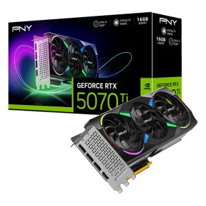 PNY RTX5070 TI ARGB OC Triple Fan 16GB GDDR7 3xDP,1xHDMI