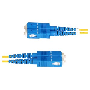 StarTech.com 2m OS2 LWL Patchkabel LC zu SC (UPC)...