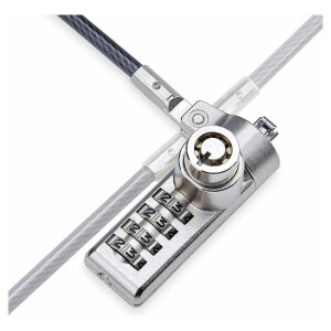 StarTech.com Cavo di Sicurezza per Notebook a duplice...
