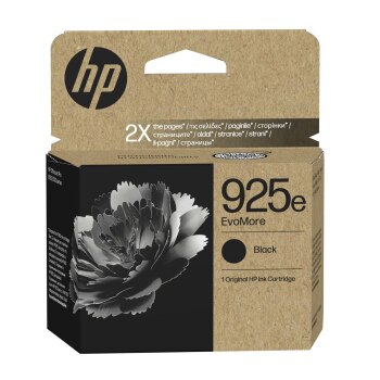 HP 925e EvoMore Black Original Ink Cartridge