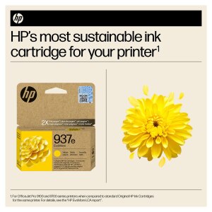 HP 937e EvoMore Yellow Original Ink Cartridge