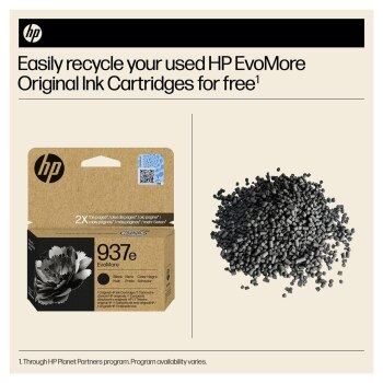HP 937e EvoMore Black Original Ink Cartridge
