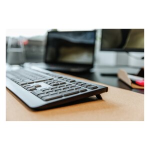 CHERRY KW 3000 keyboard Universal RF Wireless QWERTY...