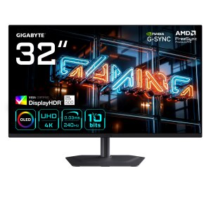 GIGABYTE MO32U24 Monitor Gaming OLED 32″ 4K UHD