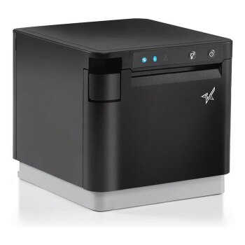 Star Micronics MCP31CBI BK E+U, Thermodirekt, POS-Drucker, 400 mm/sek, Easy Paper Loading, 80 mm, Verkabelt & Kabellos