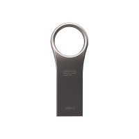 Silicon Power Jewel J80 - 128 GB - USB tipo A - 3.2 Gen 1 (3.1 Gen 1) - Senza coperchio - 5,9 g - Titanio