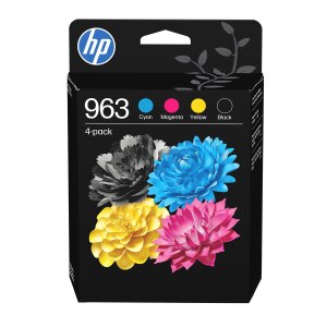 HP Confezione da 4 cartucce di inchiostro nero, ciano,...