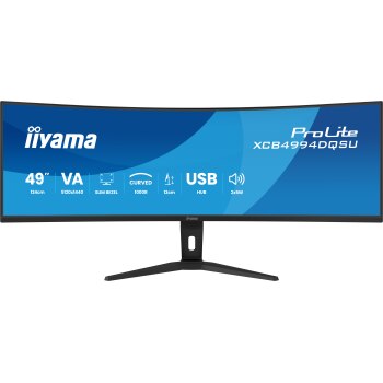 IIYAMA 124cm  (49") XCB4994DQSU-B1 32:9 2xHDMI+2xDP+2xUSB-C