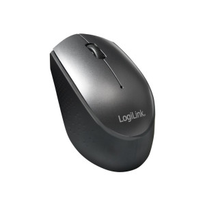 LogiLink Maus - optisch - 3 Tasten - kabellos - 2.4 GHz - kabelloser Empfänger (USB)