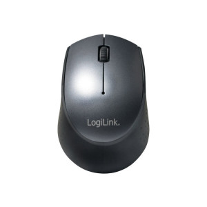 LogiLink Maus - optisch - 3 Tasten - kabellos - 2.4 GHz - kabelloser Empfänger (USB)