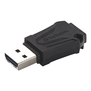 Verbatim ToughMAX - Memoria USB 64 GB - Nero - 64 GB - USB tipo A - 2.0 - Cuffia - 7 g - Nero