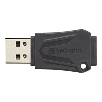 Verbatim ToughMAX - Memoria USB 64 GB - Nero - 64 GB - USB tipo A - 2.0 - Cuffia - 7 g - Nero