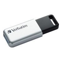 Verbatim Secure Pro - Memoria USB 3.0 da 32 GB - Argento - 32 GB - USB tipo A - 3.2 Gen 1 (3.1 Gen 1) - Senza coperchio - Argento