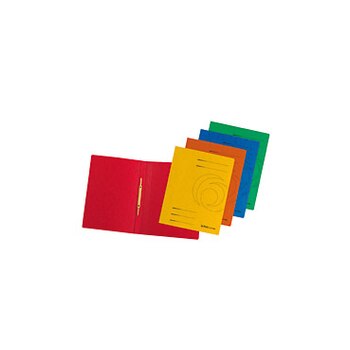 Herlitz 10902971 - A4 - Cartoncino - Blu - Verde - Arancione - Rosso - Giallo - Ritratto - 10 pezzo(i)