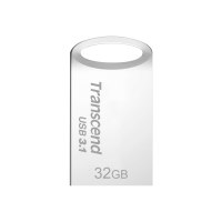 Transcend JetFlash 710 32GB - 32 GB - USB tipo A - 3.2 Gen 1 (3.1 Gen 1) - Senza coperchio - 3,3 g - Argento