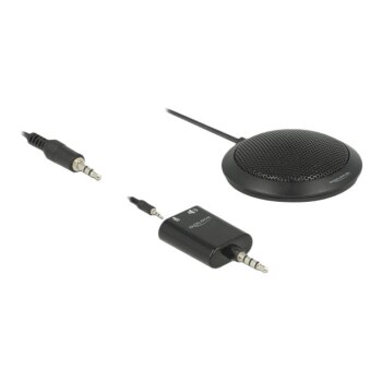 Delock 65873 - Microfono da tavolo - -32 dB - 100 - 10000 Hz - 2200 ? - Omnidirezionale - Cablato