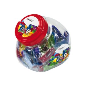 EMTEC C410 Color Mix Candy jar - USB-Flash-Laufwerk - 32...