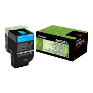 Lexmark 80C2XCE - 4000 pagine - Ciano - 1 pezzo(i)