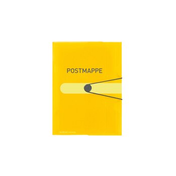 Herlitz 11394343 - Cartella per file convenzionale - A4 - Polipropilene (PP) - Giallo - Fascia elastica - 1 pezzo(i)