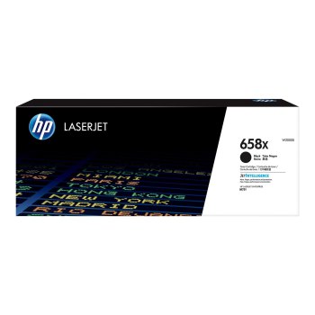 HP 658X - Mit hoher Kapazität - Schwarz - original - LaserJet - Tonerpatrone (W2000X)