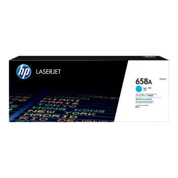 HP Cartuccia toner ciano originale LaserJet 658A - 6000 pagine - Ciano - 1 pz