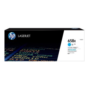 HP Cartuccia toner ciano originale LaserJet 658X ad alta...